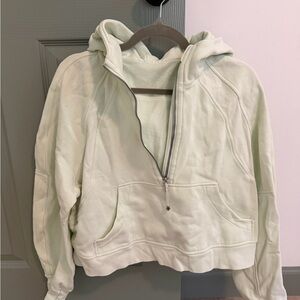 lululemon athletica Sage Green Half-Zip Hoodie